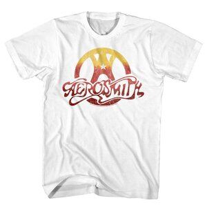 Aerosmith Sunrise Logo T Shirt Vintage Rock Band Concert Tour 81